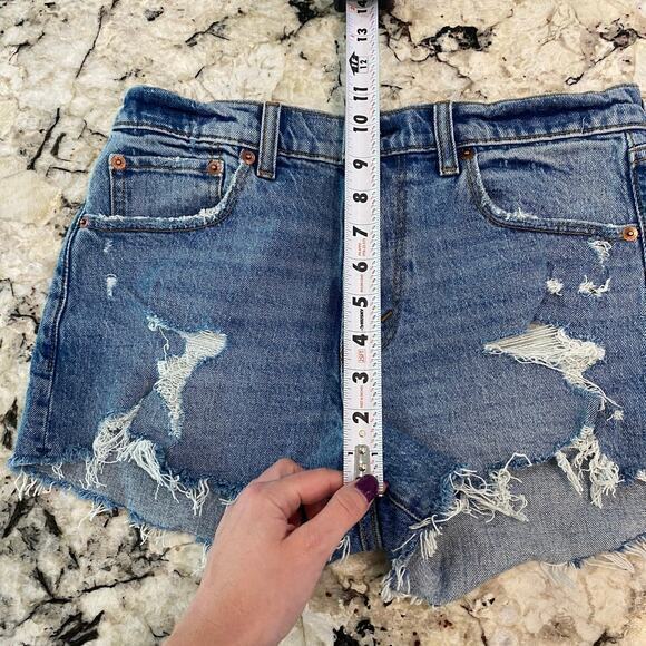 Abercrombie & Fitch The Mom Short Size 4 /27 - Picture 4 of 6